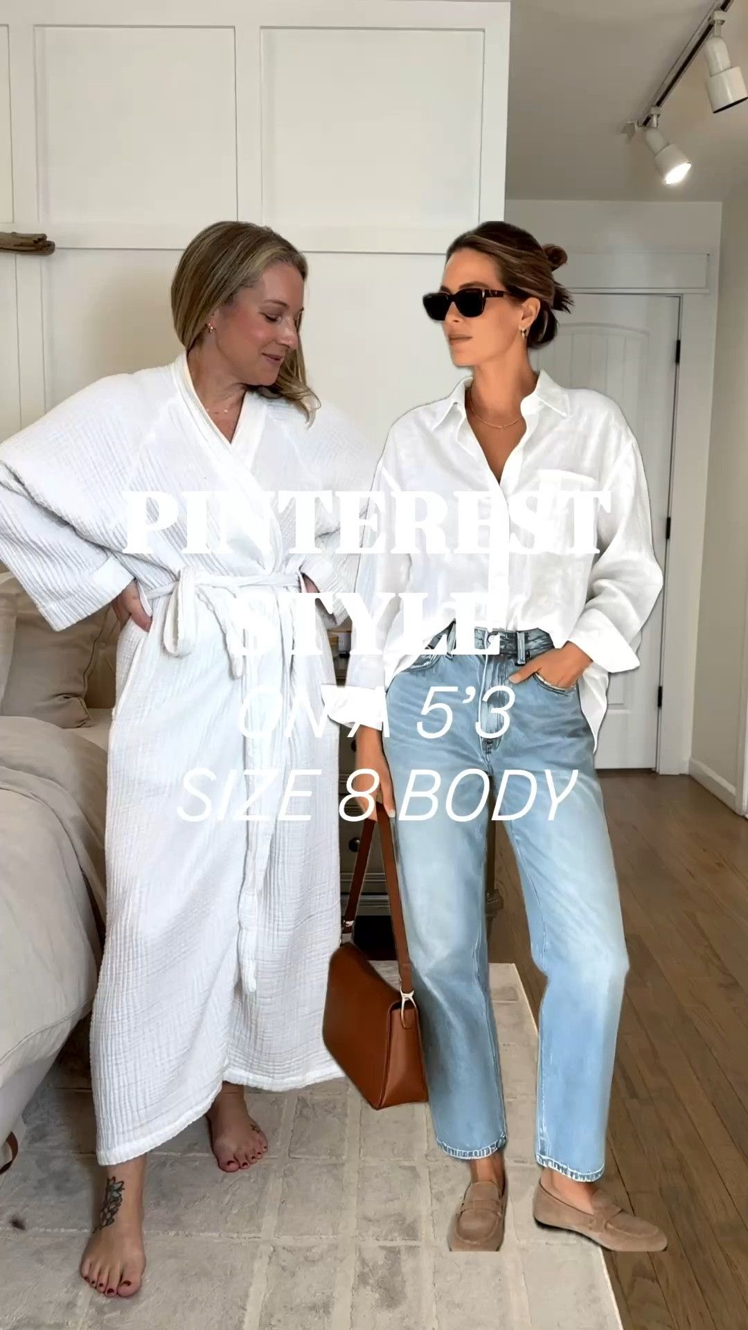 The perfect uniform to look put together and effortless! 29 classic jeans and a medium shirt. I linked other options as well and I wear mediums in all. (I own them all) 

White linen button down shirt
Light Wash wide leg jeans with raw hem 
Loafer mules

#LTKgrwm #LTKMidsize #LTKPetite