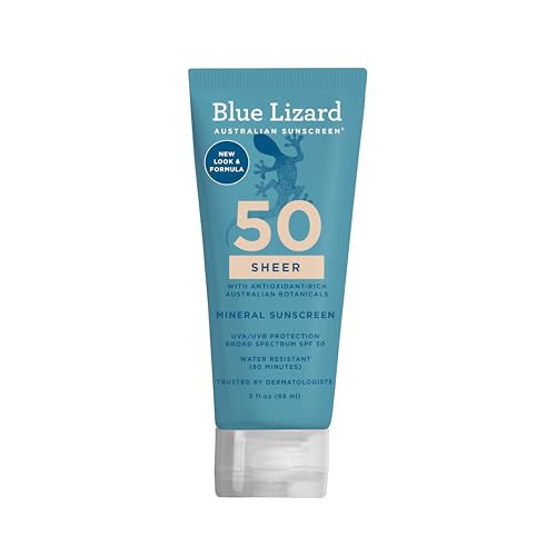 Blue Lizard Sheer Body Lotion 3 oz - SPF 50+ | Amazon (US)