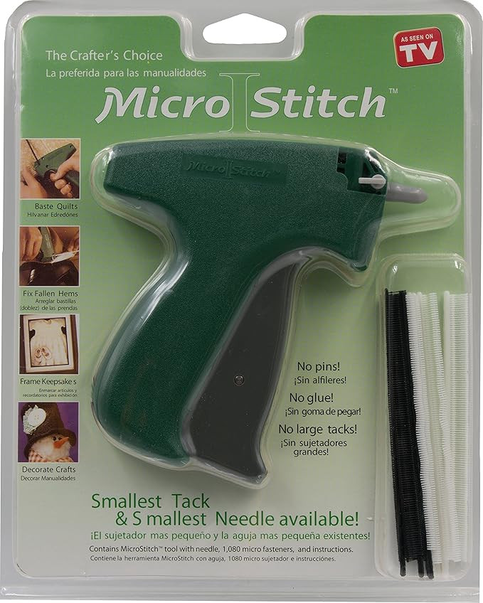 MicroStitch Tagging Gun Kit – Includes 1 Needle, 540 Black Fasteners & 540 White Fasteners (Starter  | Amazon (US)