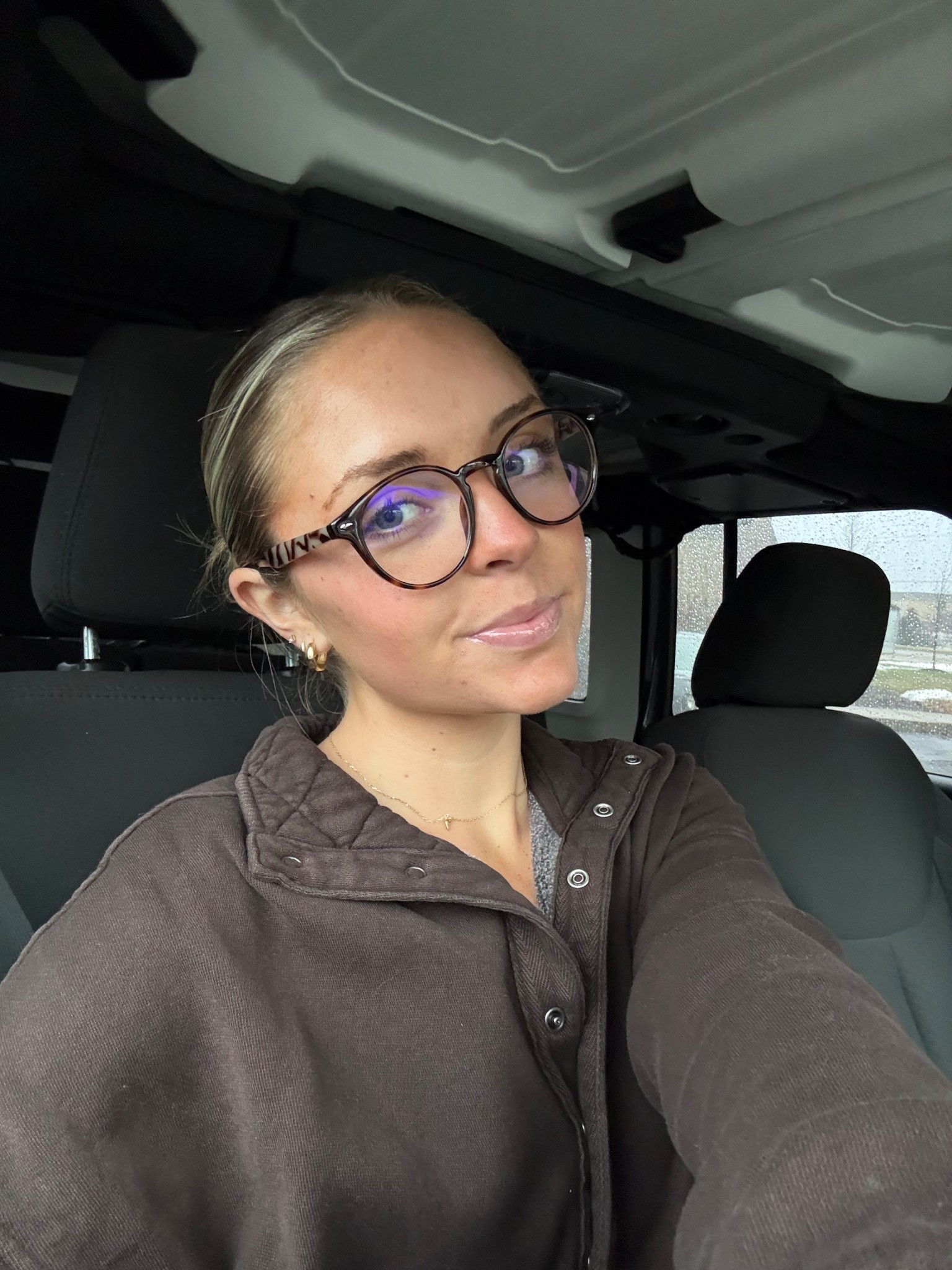 car selfie 
