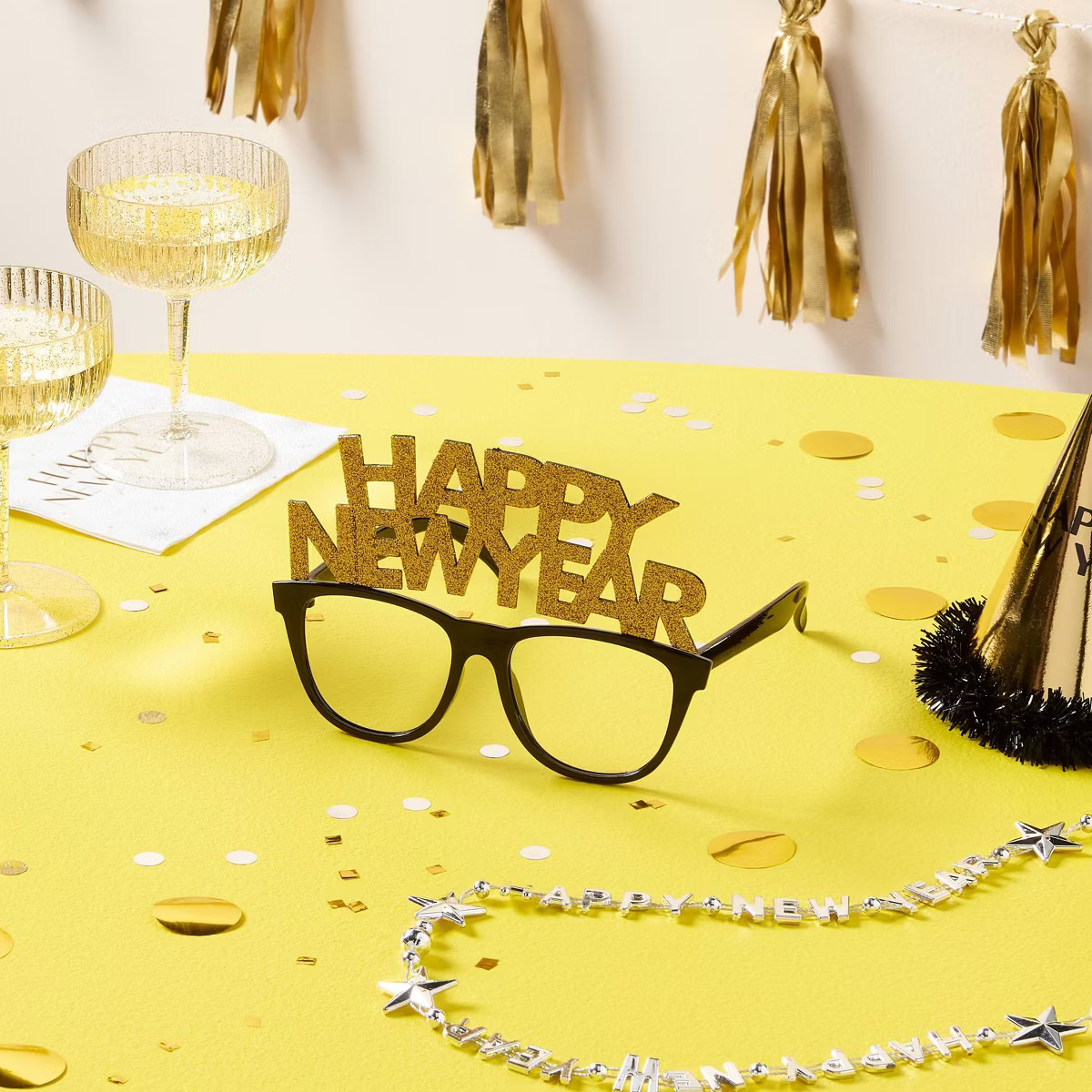 New Year's Eve 'Happy New Year' Glasses - Spritz™ | Target