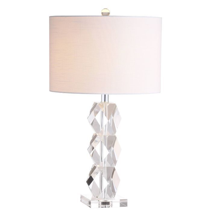 26" Crystal Sofia Table Lamp (Includes LED Light Bulb) Clear - JONATHAN Y | Target