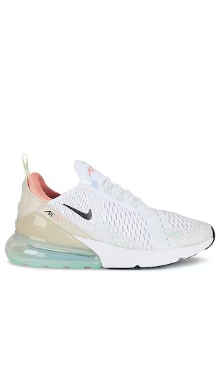 Air Max 270 in White, Black, Dandrift & Pure Platinum | Revolve Clothing (Global)