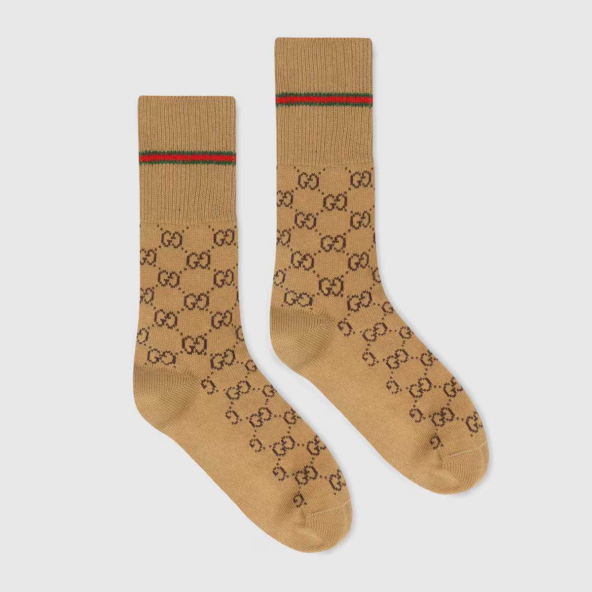 Gucci - GG cotton socks with Web | Gucci (US)