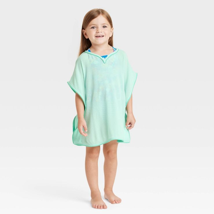 Toddler Girls' Cover Up Dress - Cat & Jack™ Green | Target