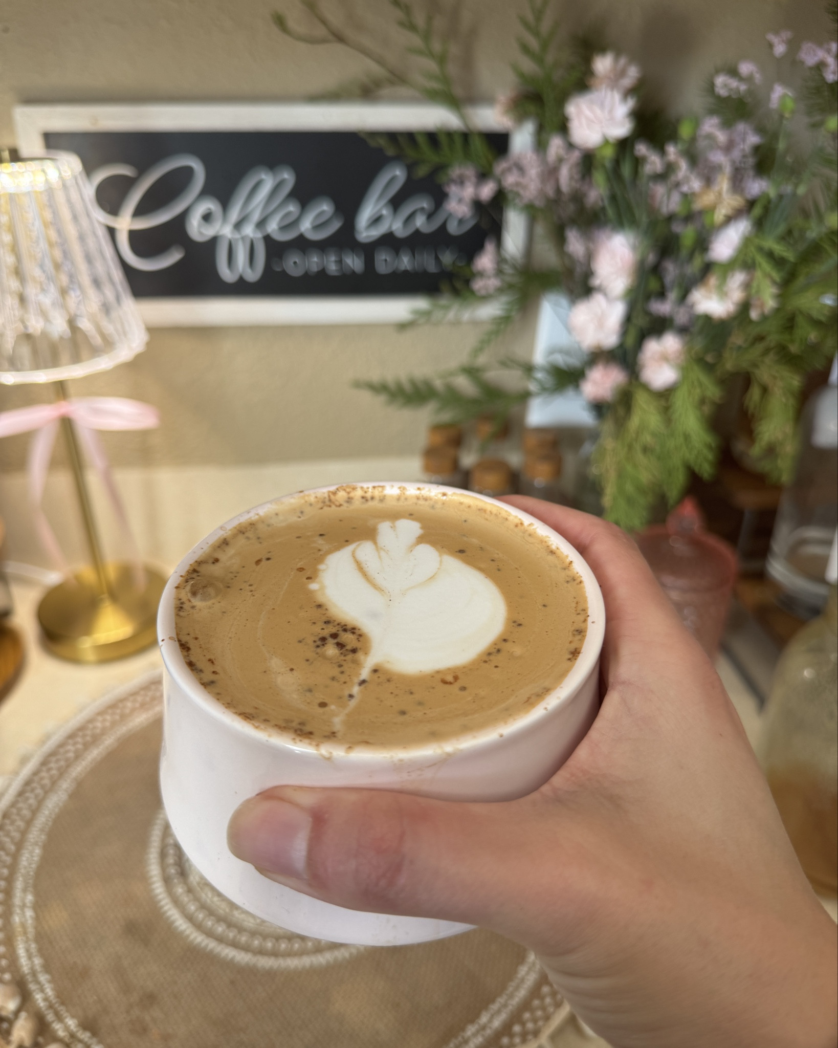 Best cups for latte art. I have pink and white! 

#LTKFamily #LTKHome #LTKGiftGuide