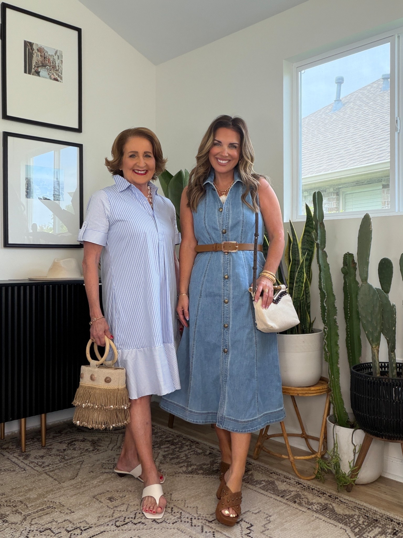 Outfit ideas for every occasion & every age!! We are both wearing size 0 in Chico’s which is equivalent to a size 6. 



#LTKOver40 #LTKSeasonal #LTKPetite