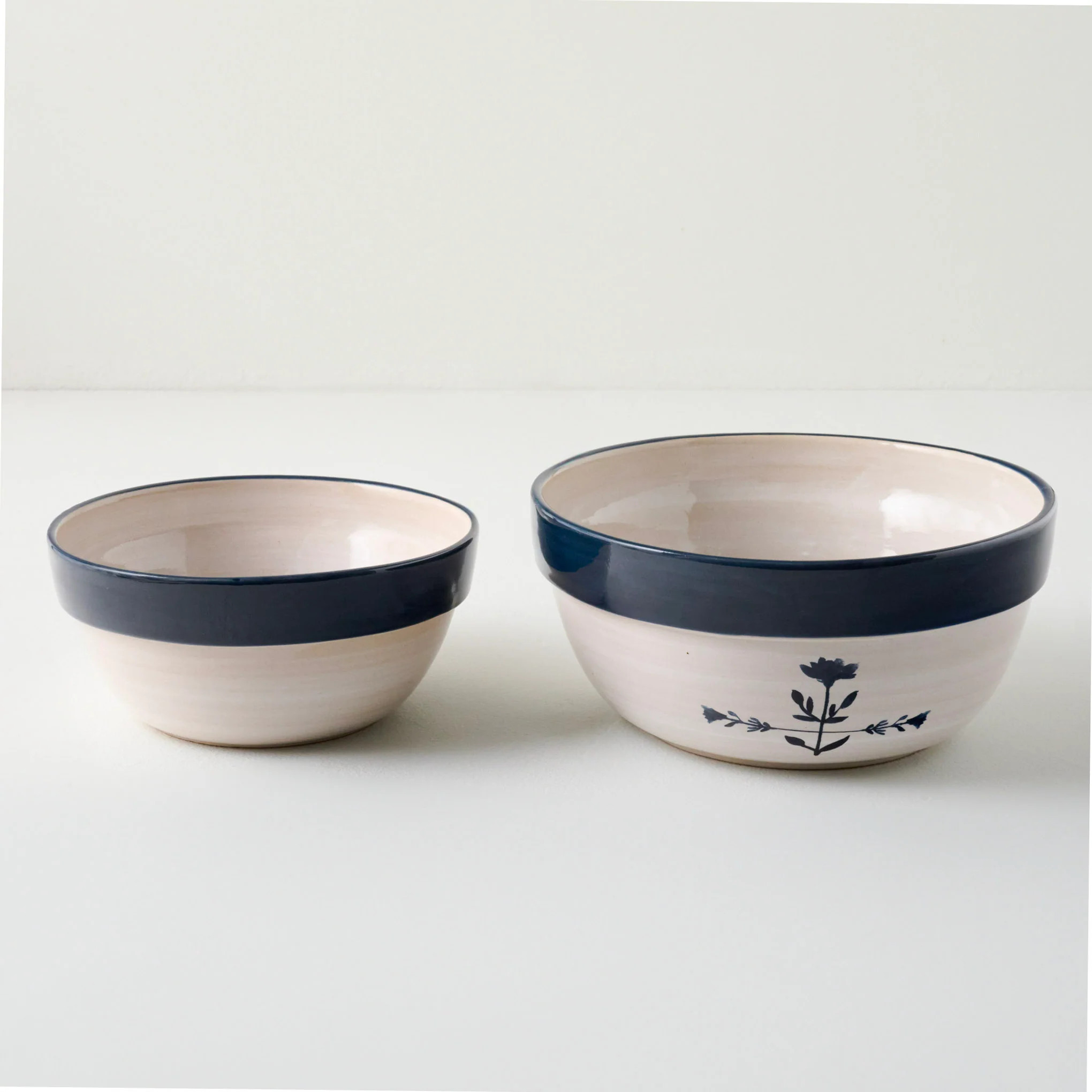 Lila Floral Mixing Bowl Set of Two | Magnolia