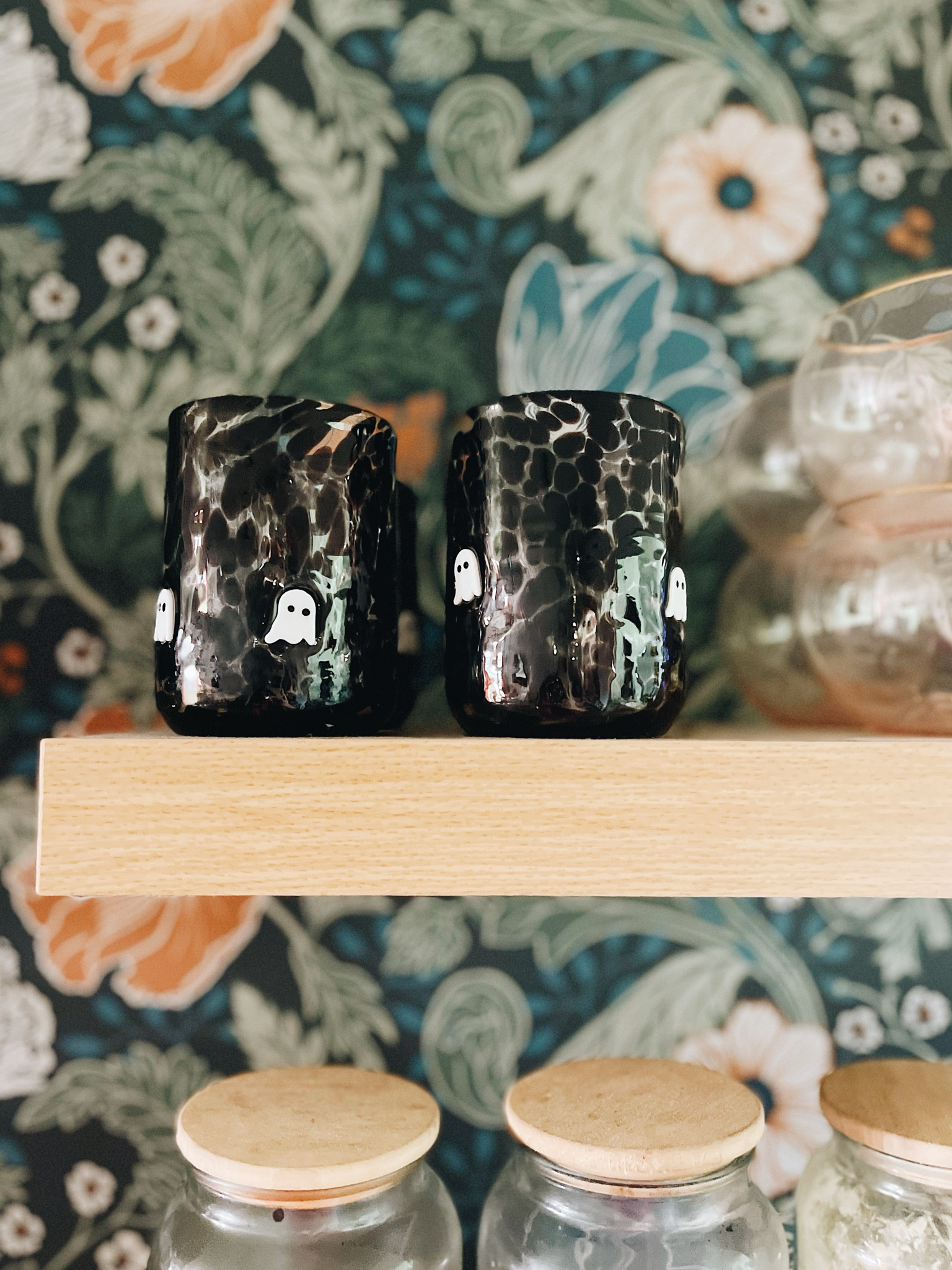 Ghost glasses on the coffee bar #halloween

#LTKStyleTip #LTKHome #LTKSeasonal