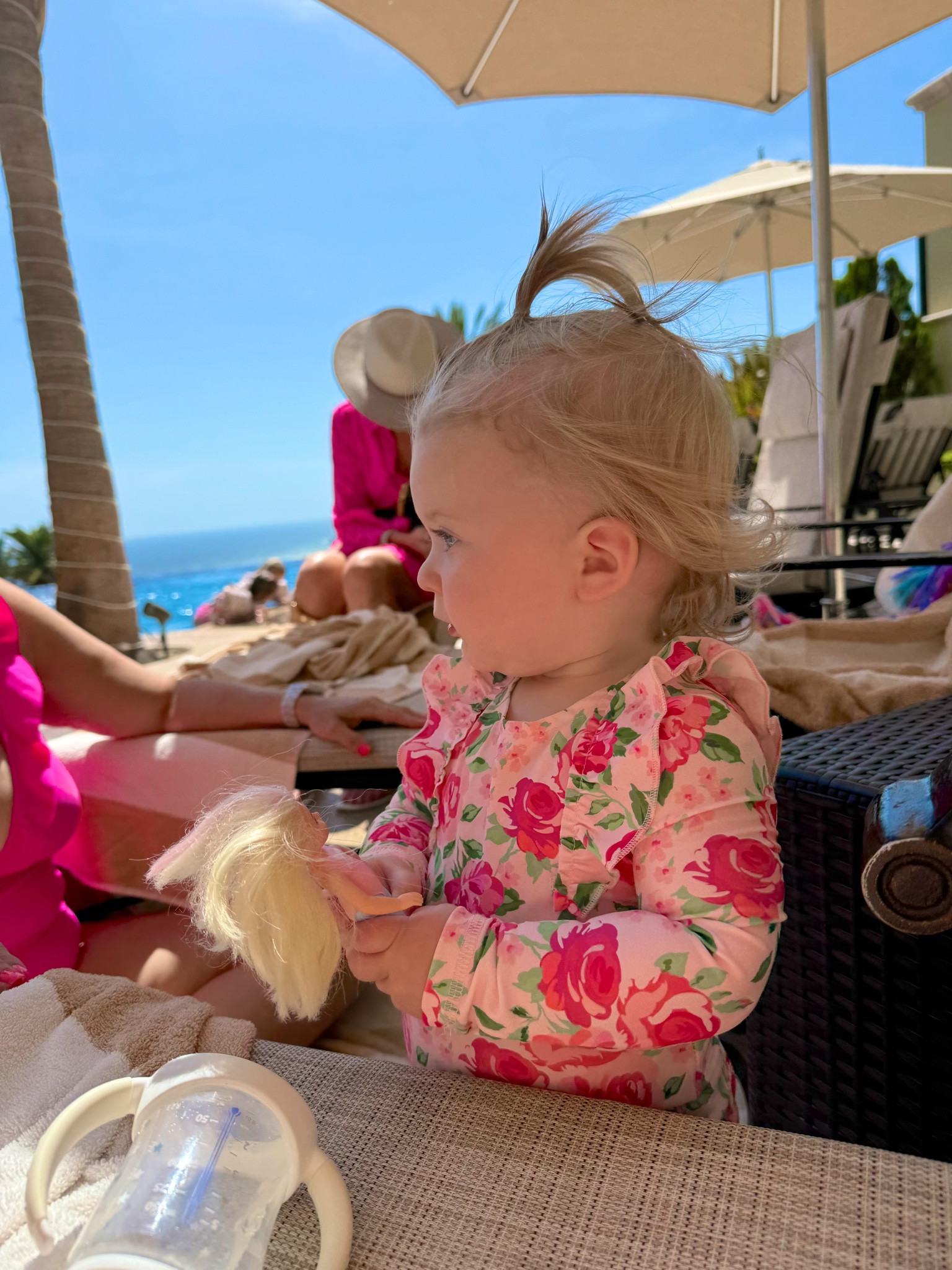 Brookie in her rashguard! Love the floral print with the ruffle details!

Cabo, baby swim, rashguards 

#LTKFindsUnder100 #LTKBaby #LTKSwim