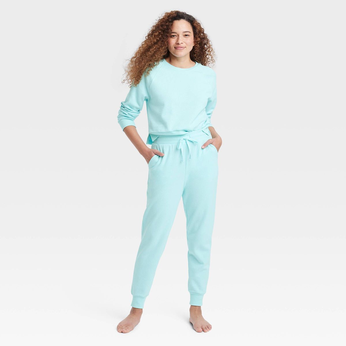 Women's Fleece Lounge Jogger Pajama Pants - Colsie™ | Target