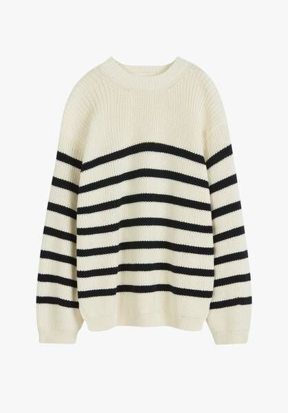 Kairi Striped Knitted Jumper | Hush Homewear (UK)