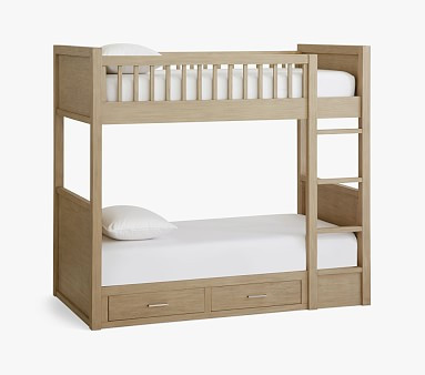 Bennett Twin-over-Twin Bunk Bed | Pottery Barn Kids | Pottery Barn Kids