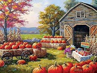 Sunsout Pumpkins for Sale 1000 pc  Halloween Jigsaw Puzzle 36668 | Michaels | Michaels Stores