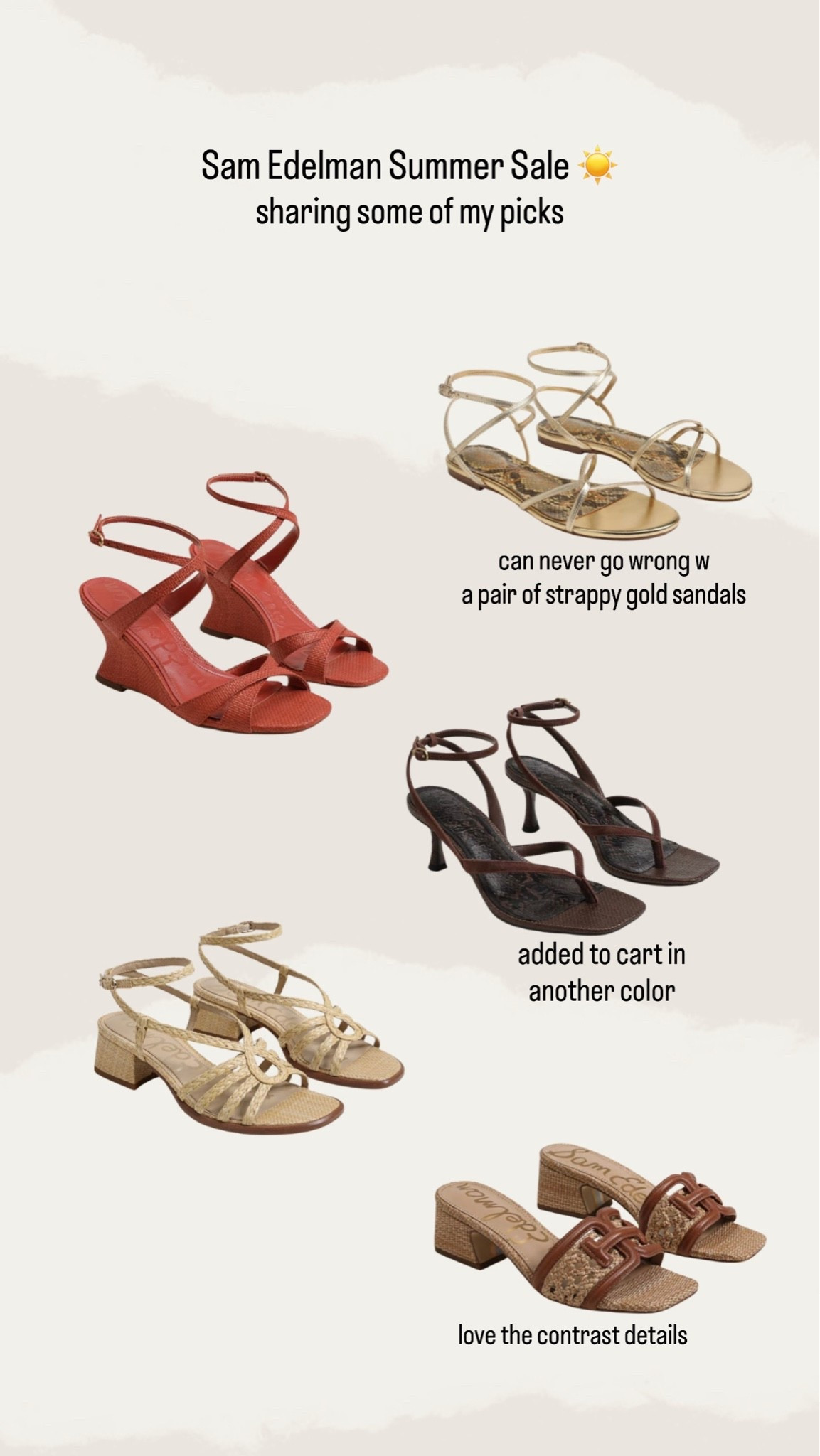Sam Edelman Summer Sale ☀️
code: summer30

#LTKSeasonal #LTKSaleAlert