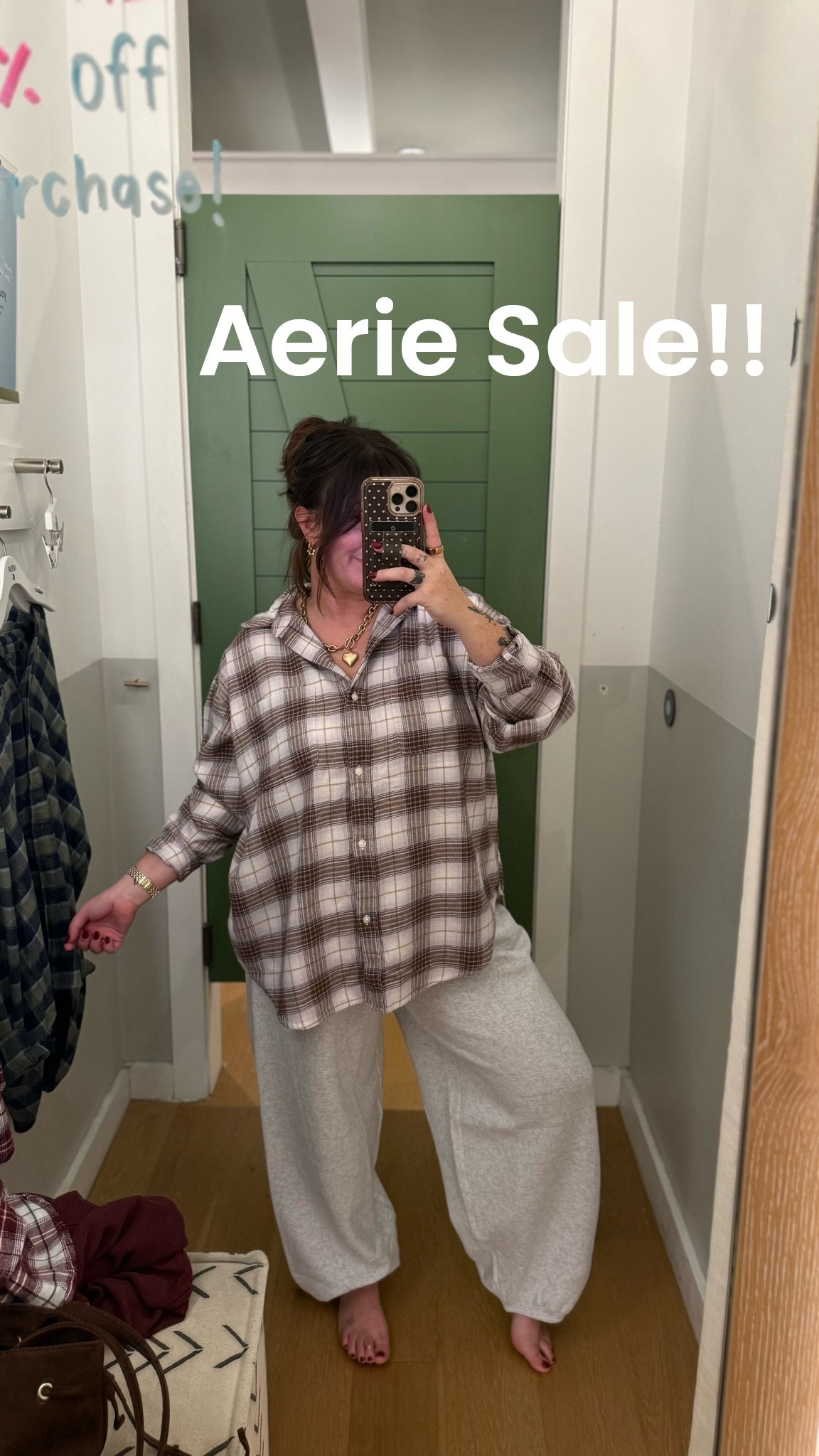 @Aerie sale!! I didn’t take this one home but I loved the relic color so much! Def grabbing it while it’s on sale!!

#LTKSeasonal #LTKMidsize #LTKSaleAlert