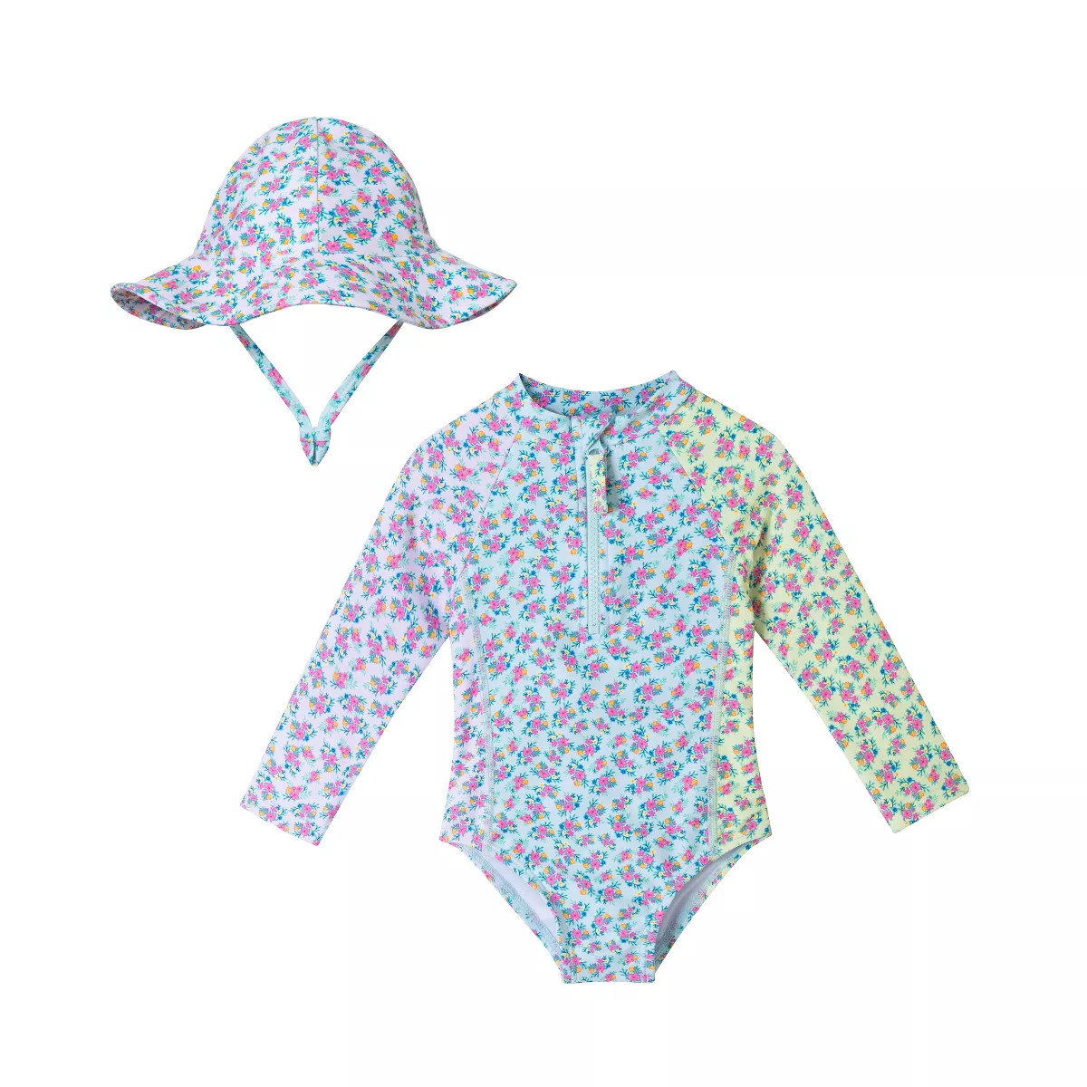 Andy & Evan  Infant  Floral Print Rash Guard | Target