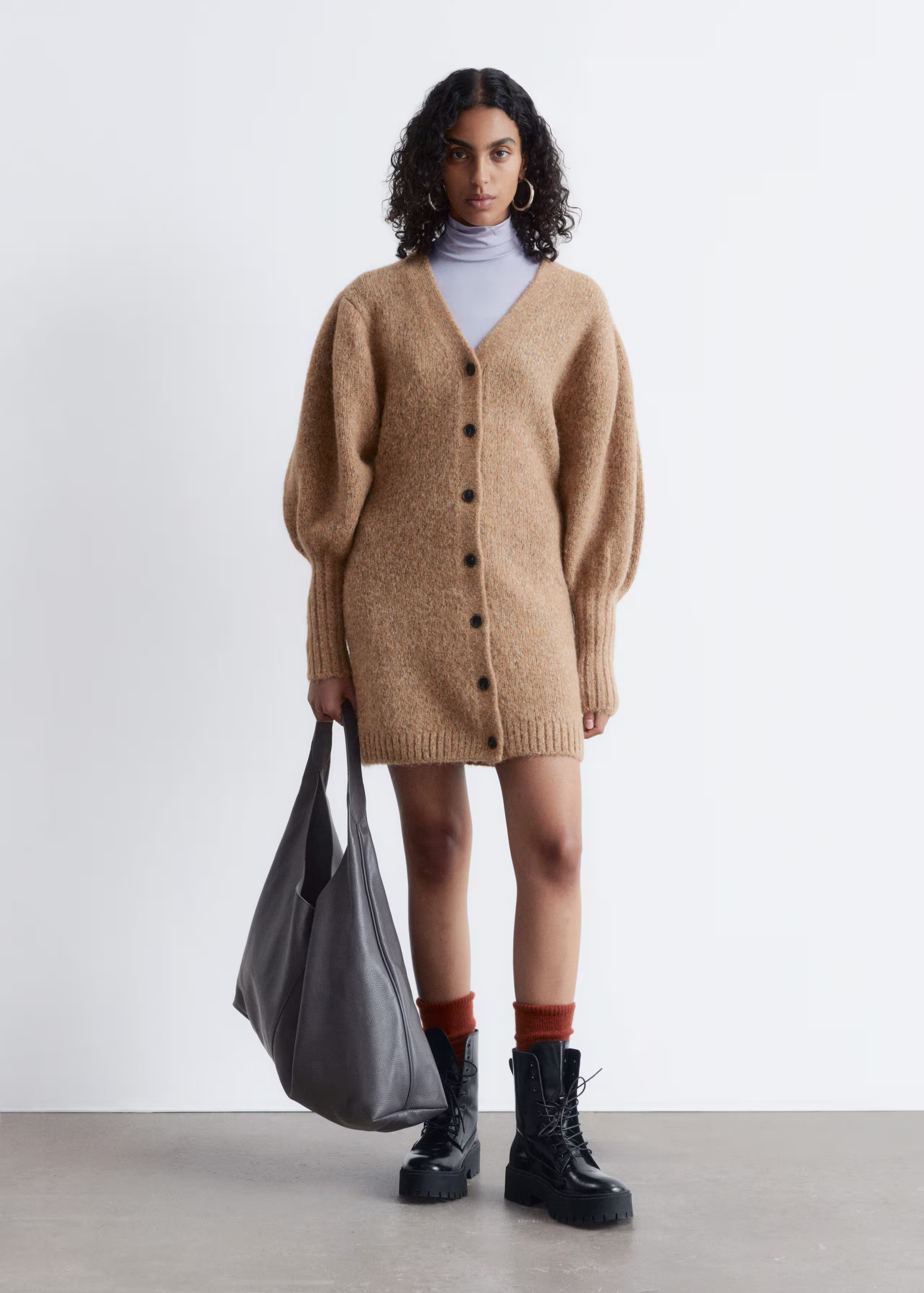 Alpaca-Blend Mini Dress | & Other Stories - US