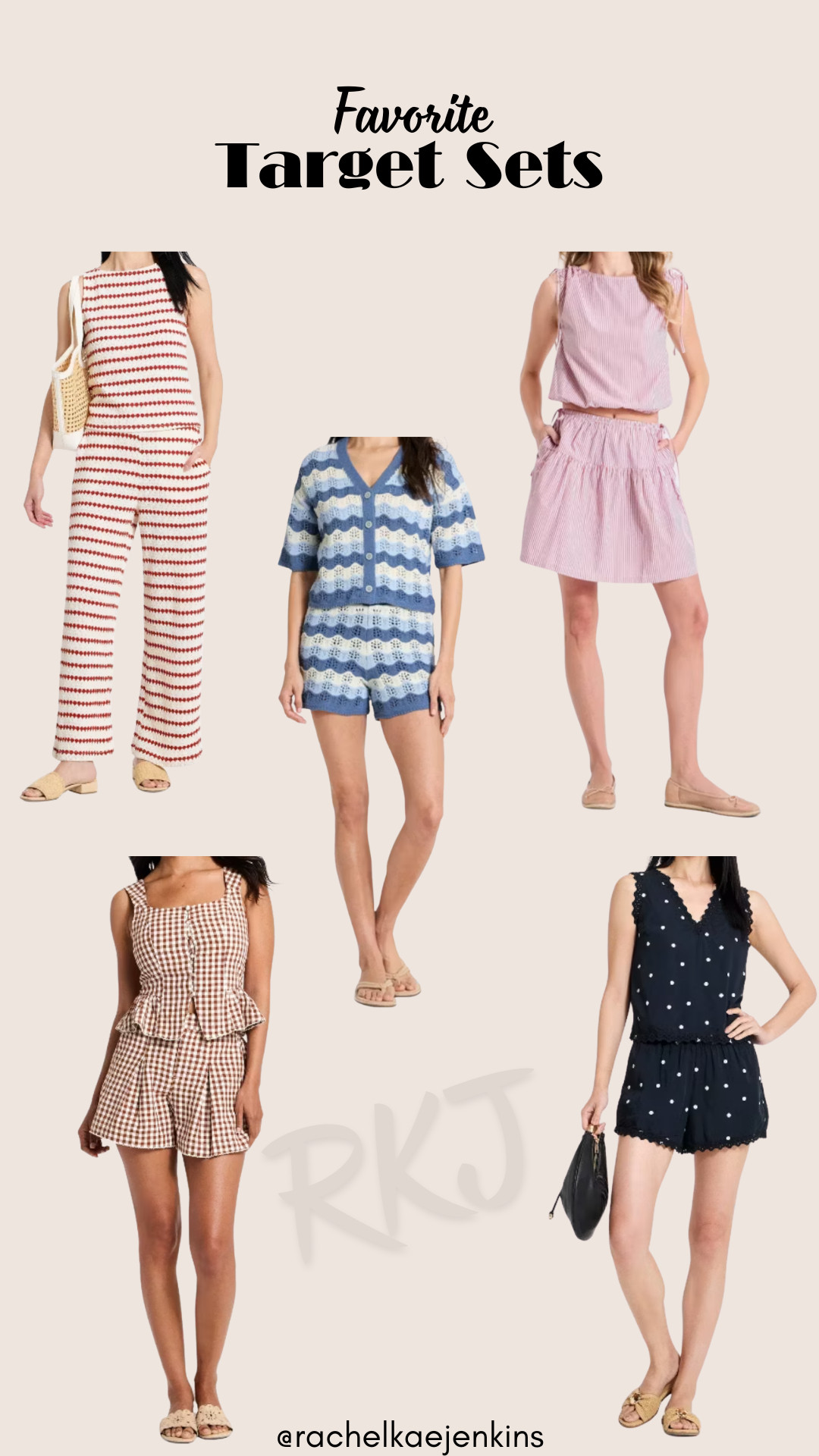 LOVING these sets from Target, they are so cute, affordable, and perfect for summer! 

 #LTKootd #LTKmomlife #LTKSeasonal