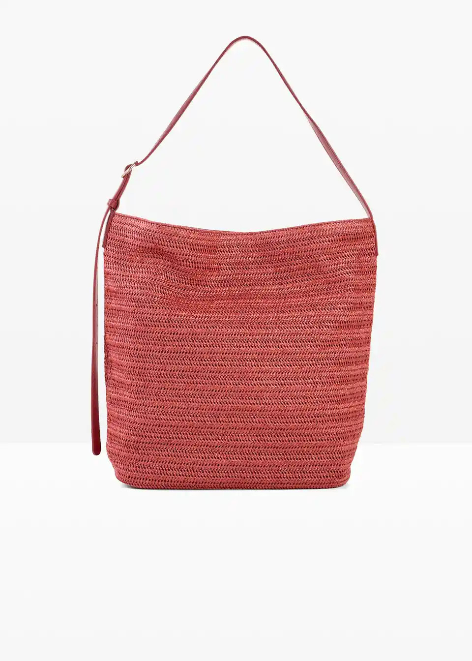 Beuteltasche in Strohoptik | Bonprix DE