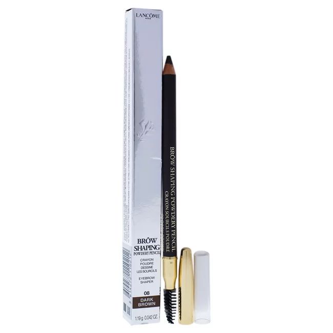 Brow Shaping Powdery Pencil - 08 Dark Brown by Lancome for Women - 0.042 oz Brow Pencil | Walmart (US)