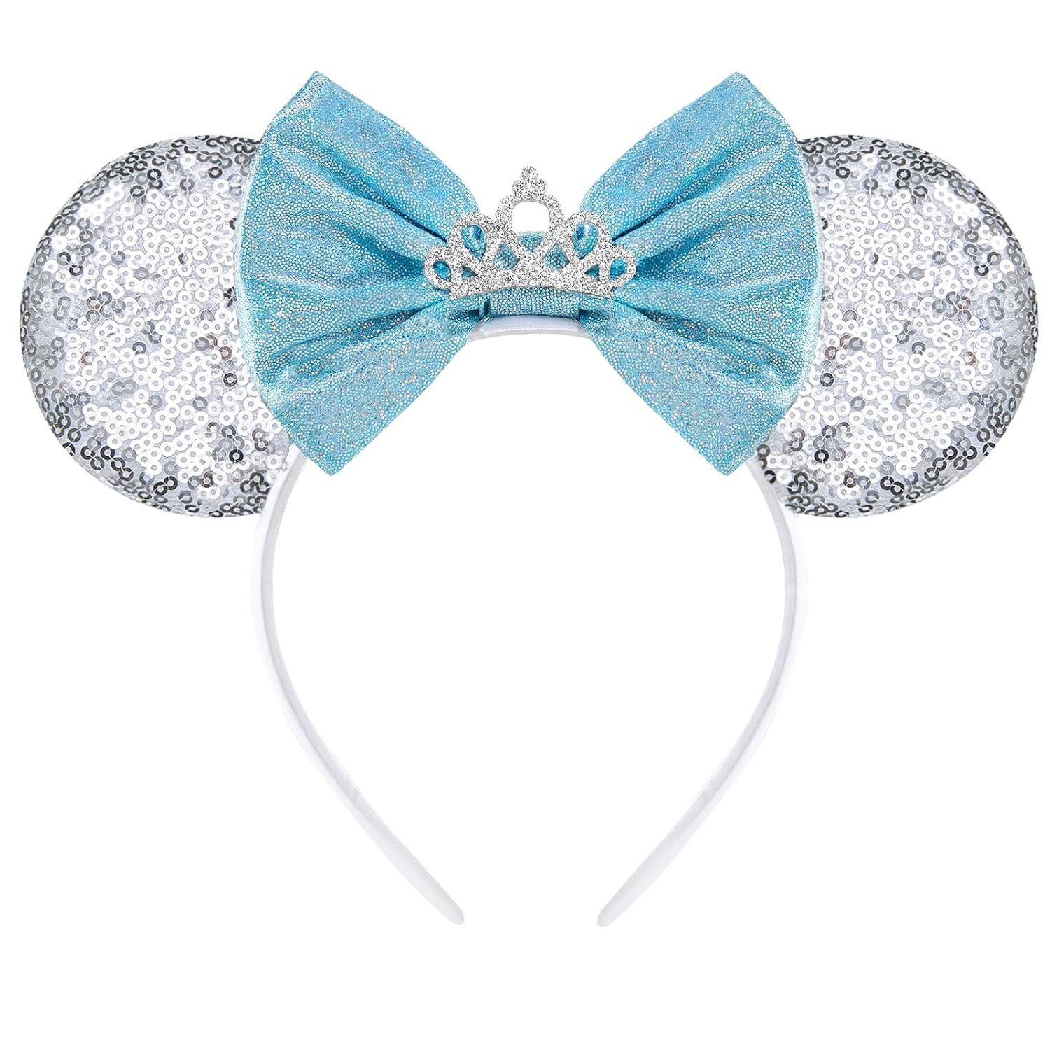 Mouse Ears, Mouse Ears Headband with Bow Crown for Women Girls Adult | Amazon (US)