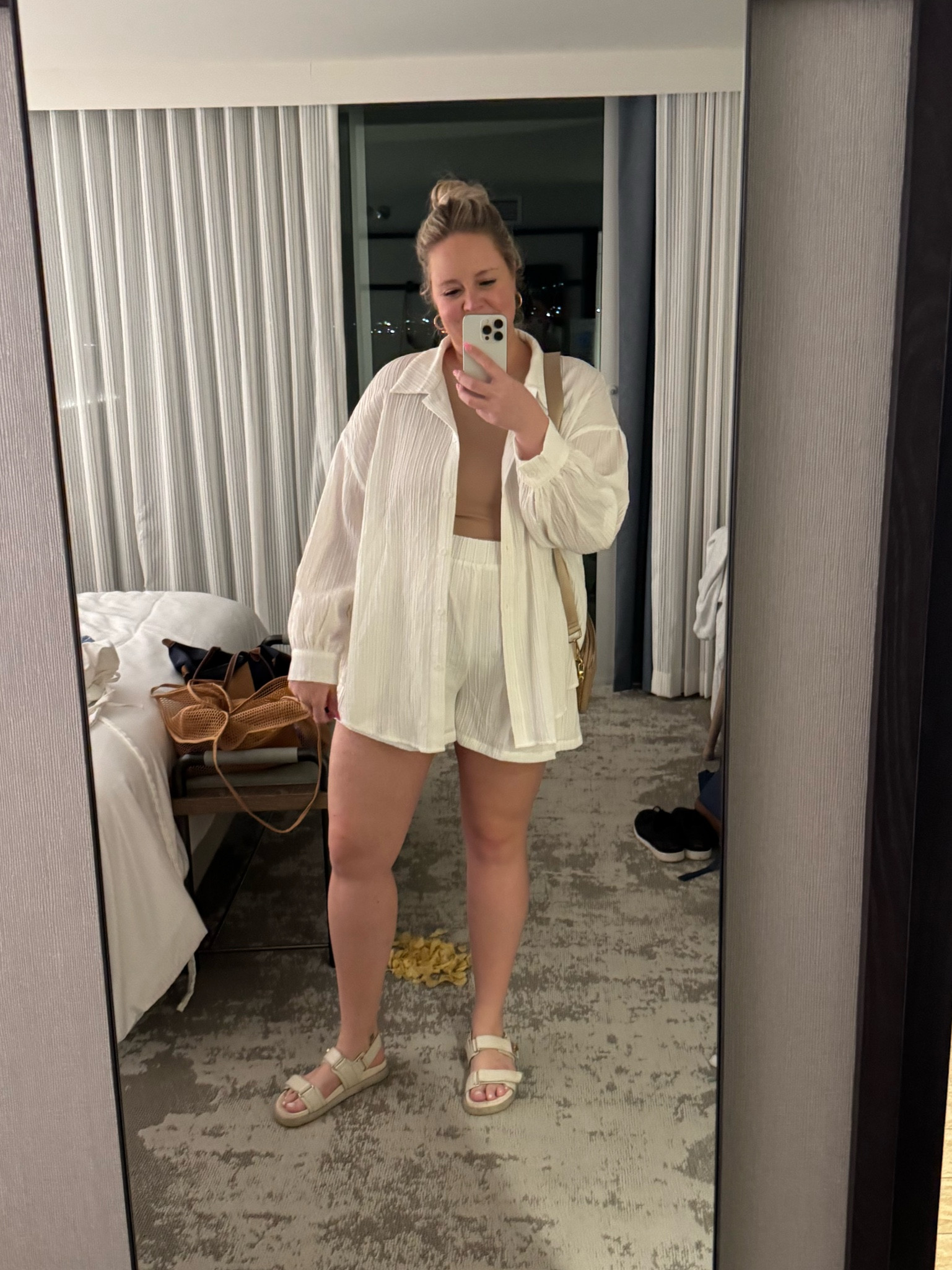 My go-to beach/resort outfit!

The shirt comes in SO many colours - I love using them to add a pop of colour to my outfits!

#LTKcurves #LTKcanada #LTKmidsize