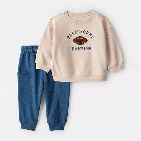 Carter's Baby Boys 2-pc. Pant Set, 3 Months, Beige | JCPenney