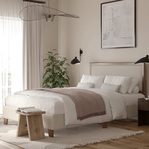 Beyers Queen Solid Wood Bed Frame | Wayfair North America