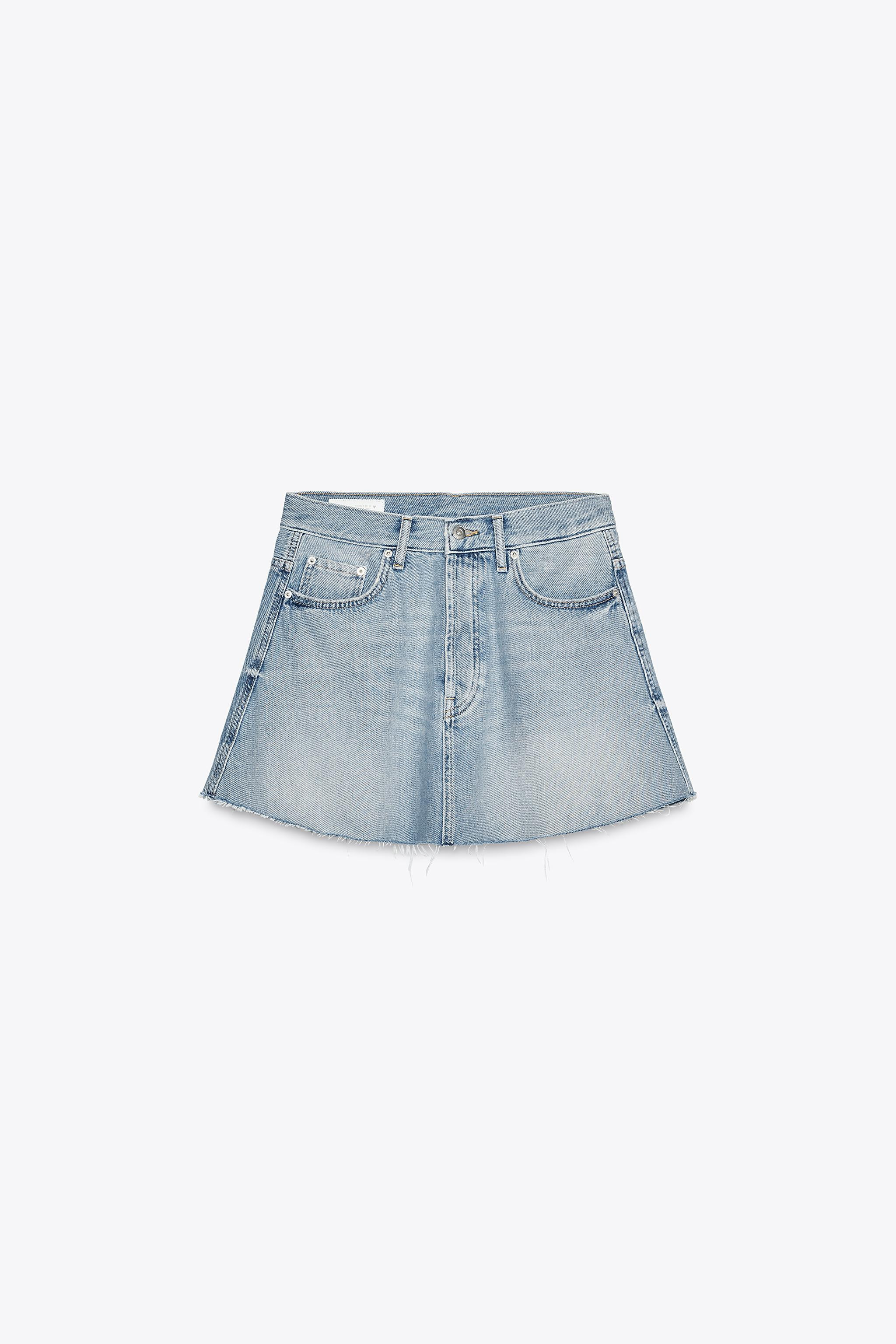 TRF DENIM MINI SKIRT | Zara US