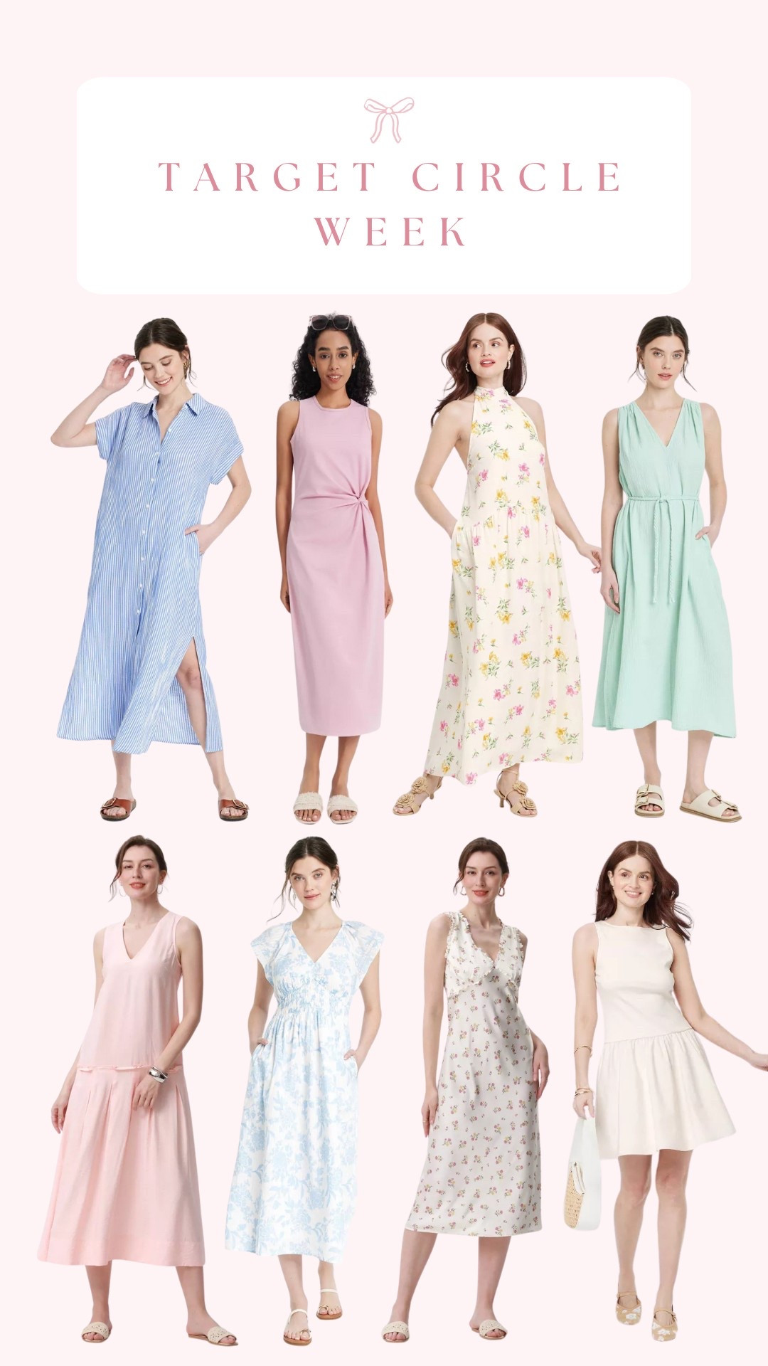 Dresses on sale for target circle week! Spring dresses - casual outfits - summer dresses 

#LTKSaleAlert #LTKStyleTip #LTKSeasonal