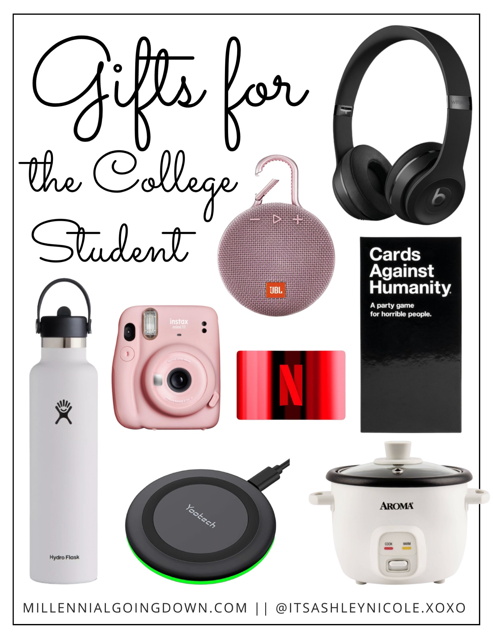 Gifts for the college kids #giftguide #collegegiftguide

#LTKGiftGuide #LTKSeasonal #LTKHoliday
