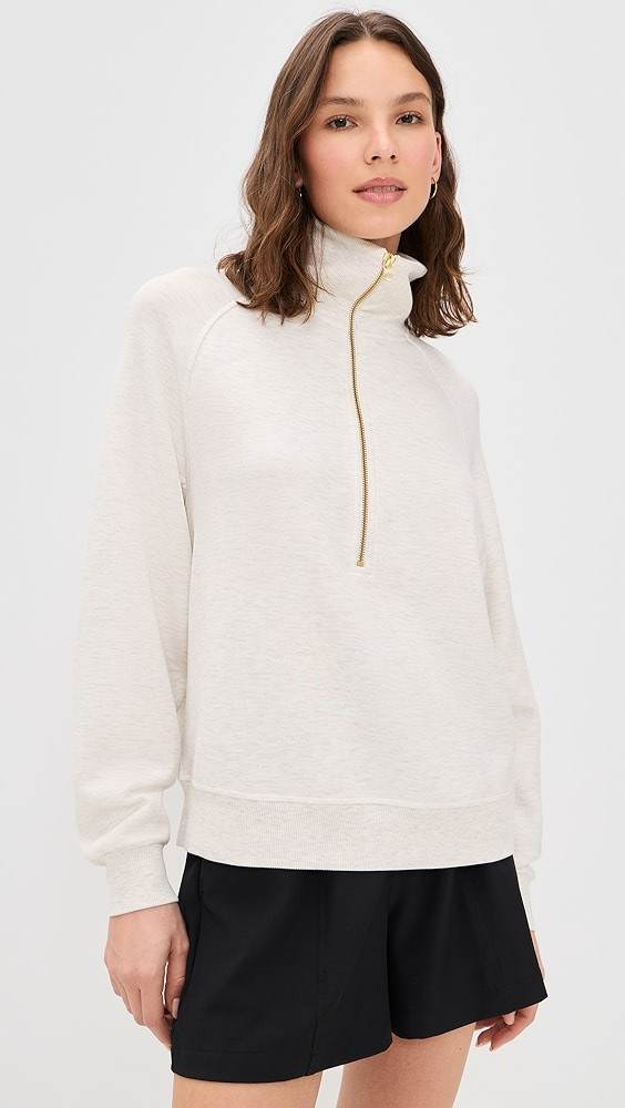Selene Half Zip Marl Pullover | Shopbop