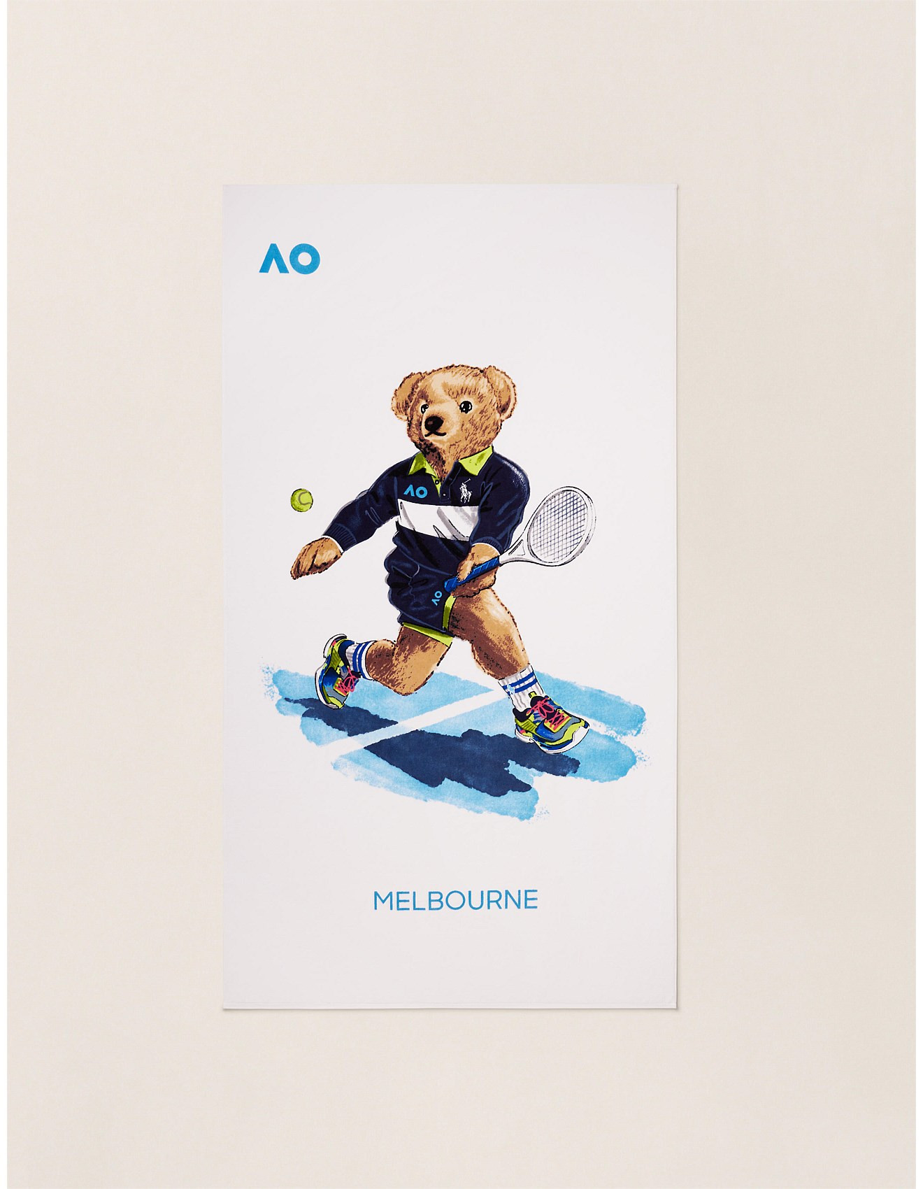 Polo Ralph Lauren

AUSTRALIAN OPEN BEAR BEACH TOWELPrice $94.00$94.00 | David Jones (Australia & New Zealand)