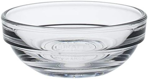 Duralex Made In France Lys Stackable Glass Bowl (Set of 4), 1 oz., 2.3 Inches, Clear | Amazon (US)