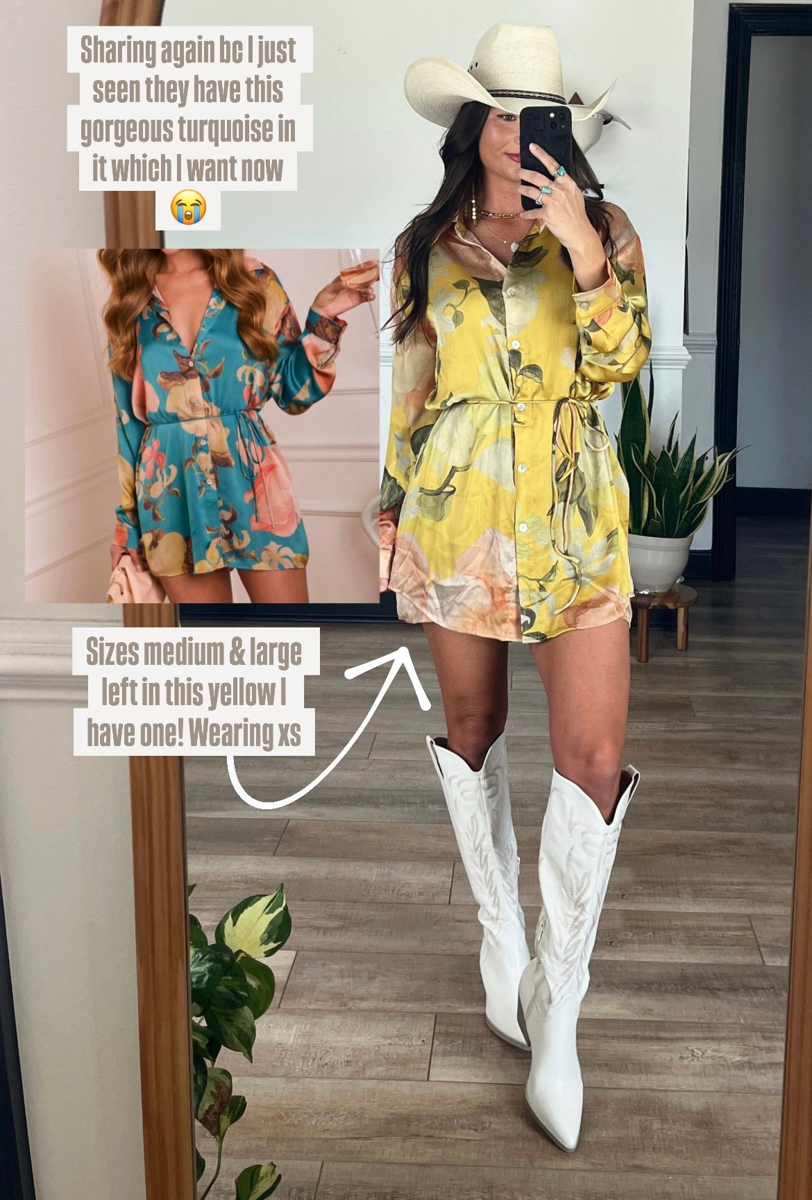 Floral satin romper available in 2 colors! Honestly I like the teal more, I need ugh! Code LORIG30 for 30% off site wide

Tts maybe even runs a tad big, I’m wearing true size xs

#LTKSeasonal #LTKootd #LTKPetite