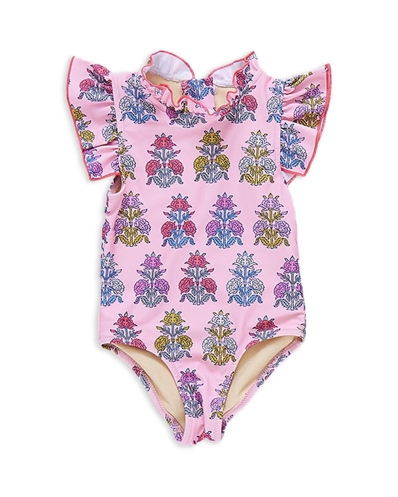 Pink Chicken Girls' Jennifer One Piece Swimsuit - Little Kid | Bloomingdale's (US)