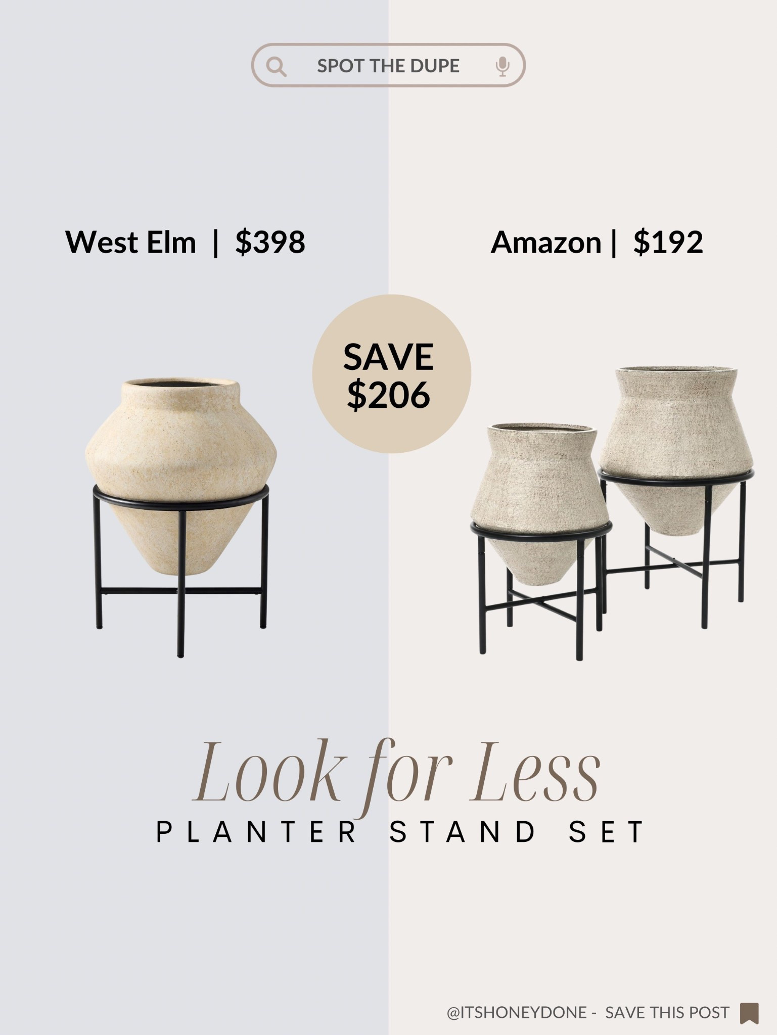 This is such a good dupe - less than half the price for the set! 

#LTKHome