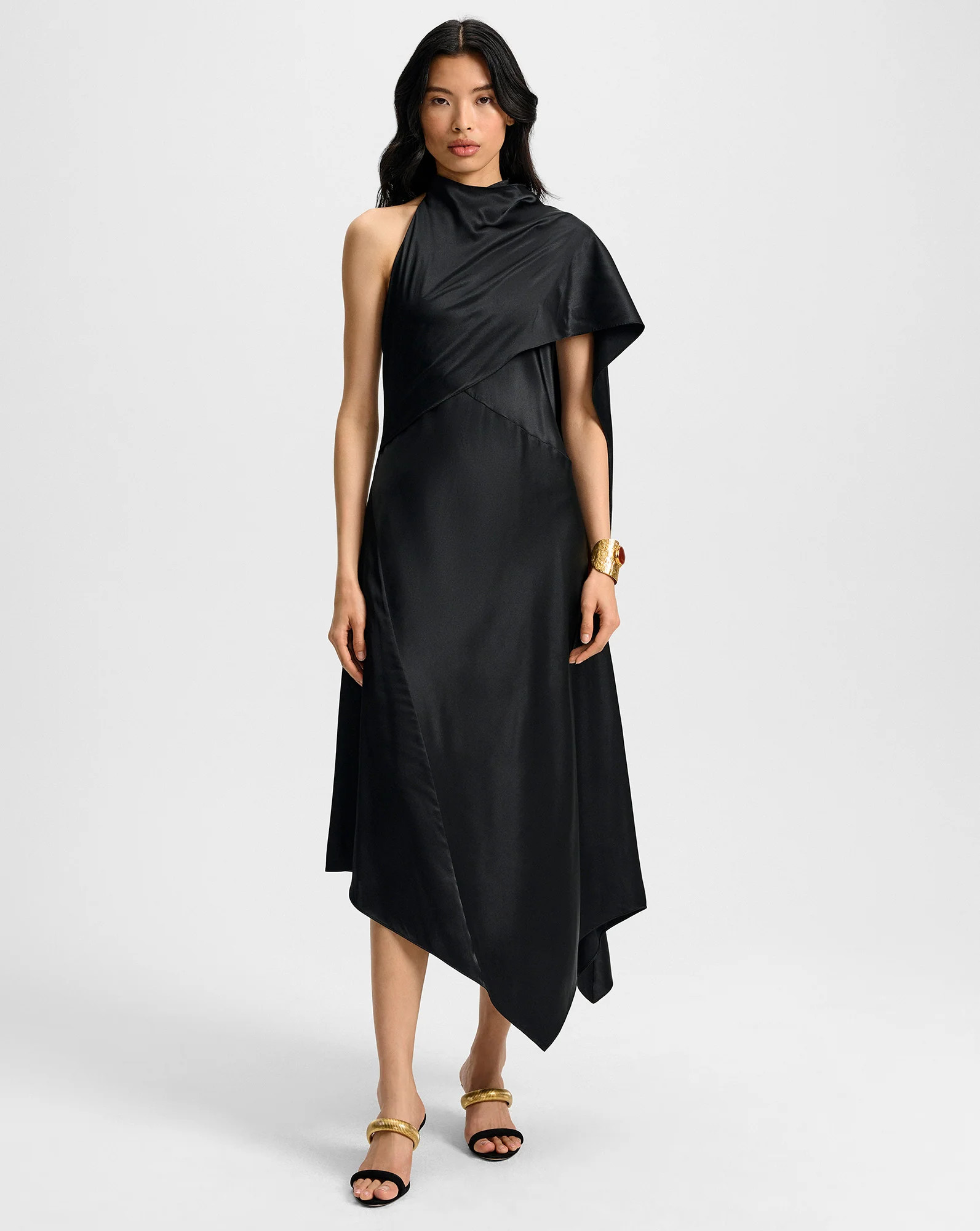 Wyndham Silk Midi Dress | Veronica Beard