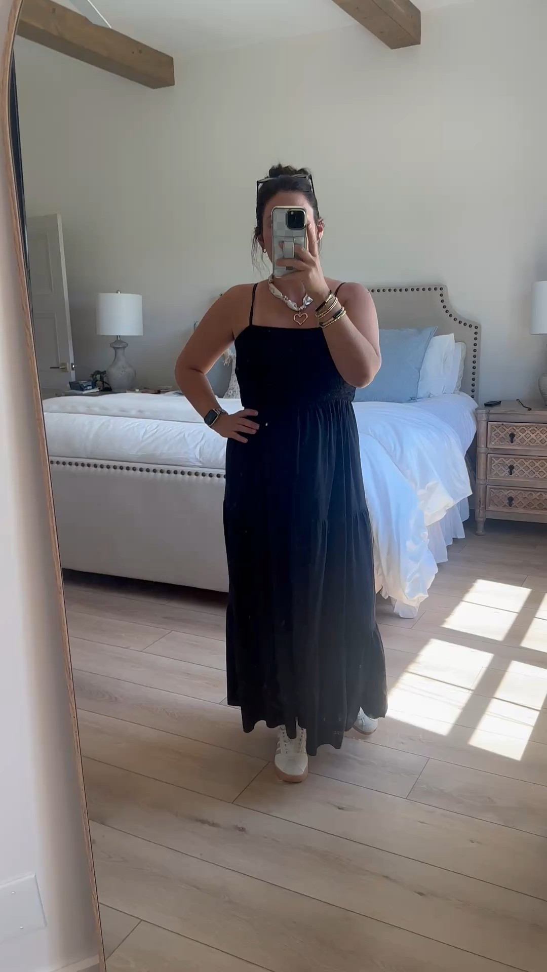 Cute summer outfit! A cute dress + sneakers is always the cutest!

Dress is currently on sale!

#LTKFindsUnder50 #LTKStyleTip #LTKShoeCrush