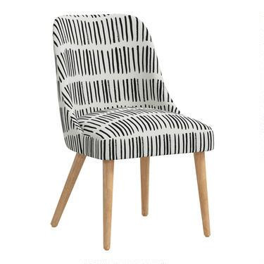 Print Kian Upholstered Dining Chair | World Market