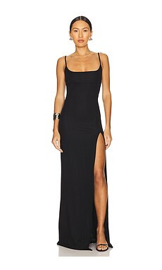NBD Mirabel Maxi Dress in Black from Revolve.com | Revolve Clothing (Global)
