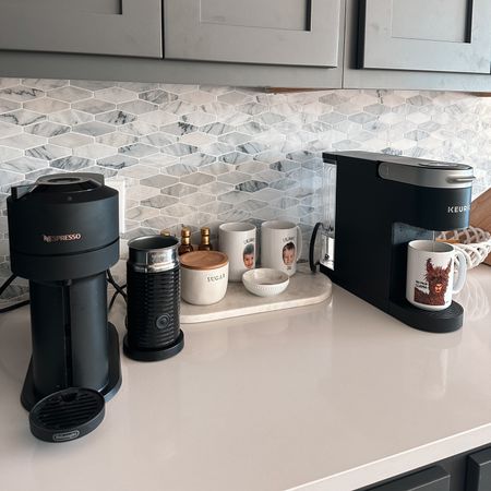 Our coffee station - Nespresso & Keurig as well as our custom mugs! 

#LTKGiftGuide #LTKhome #LTKfamily