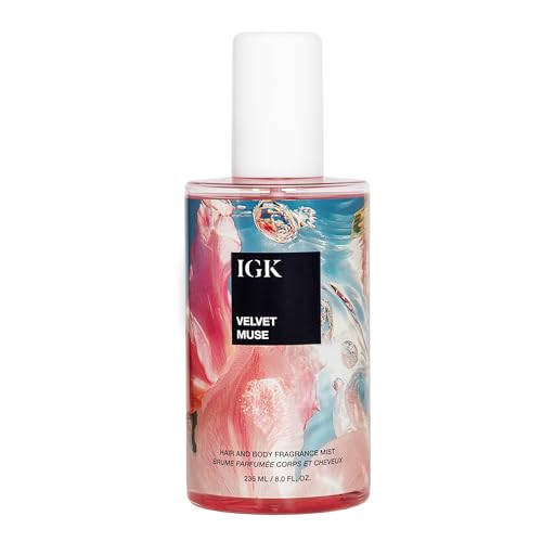 IGK Velvet Muse Hair and Body Fragrance Mist, 8 Fl Oz | Amazon (US)