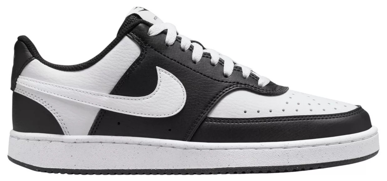 Nike Women's Court Vision Low Shoes, Size 8, Black/Black/White | DICK'S Sporting Goods