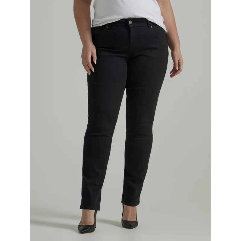 Lee Women's Legendary Straight Leg Plus Size Jeans | Academy Sports + Outdoors