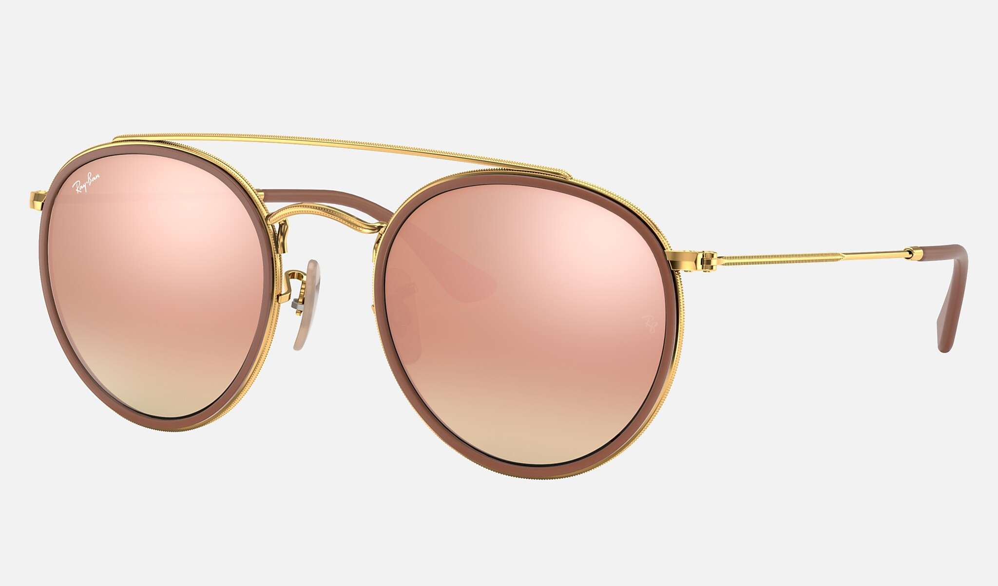 Check out the Round Double Bridge at ray-ban.com | Ray-Ban (US)