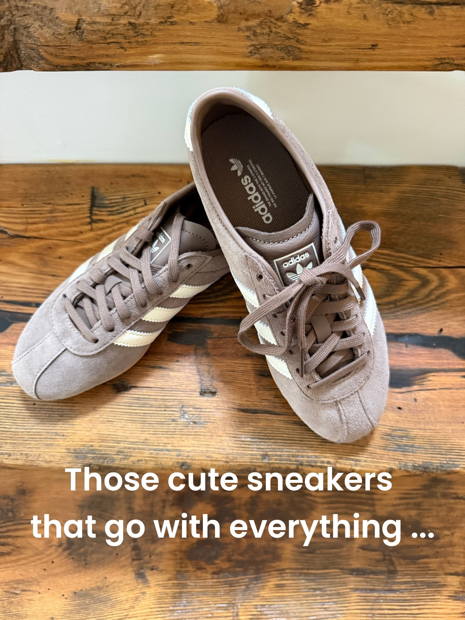 I'm replacing my chunky sneakers with these low profile suede ones (color: Earth Strata).  I sized down from my usual 7 to a 6.5 in these.  They're cute and comfy! 💙 Nipa 

#fallshoes #sneakers #adidas #fallfashion #backtoschool

#LTKOver40 #LTKSeasonal #LTKActive