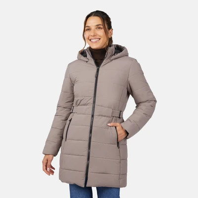 Women's Cirrus Quilted Long Puffer Jacket | Free Country