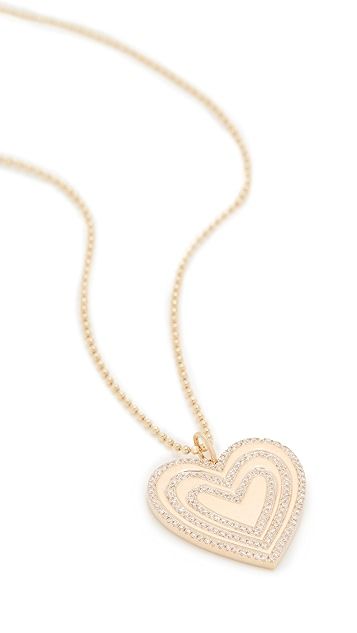 14k Diamond Love Struck Necklace | Shopbop
